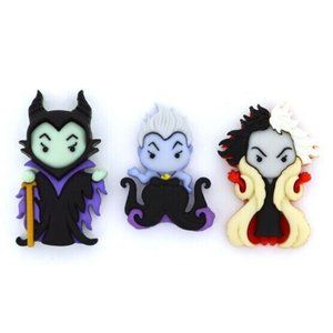 Ursula, Cruella De Vil & Maleficent / Disney Villians /Jesse James ~ Dress It Up